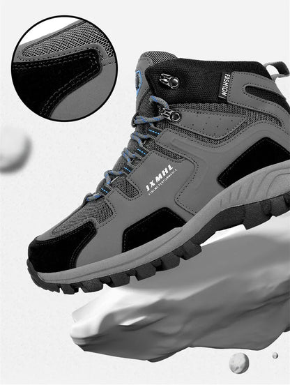 Couple Hiking Shoes Men Mountain Climbing Trekking Boots Women  Non-slip Outdoor Work Ankle Boot
