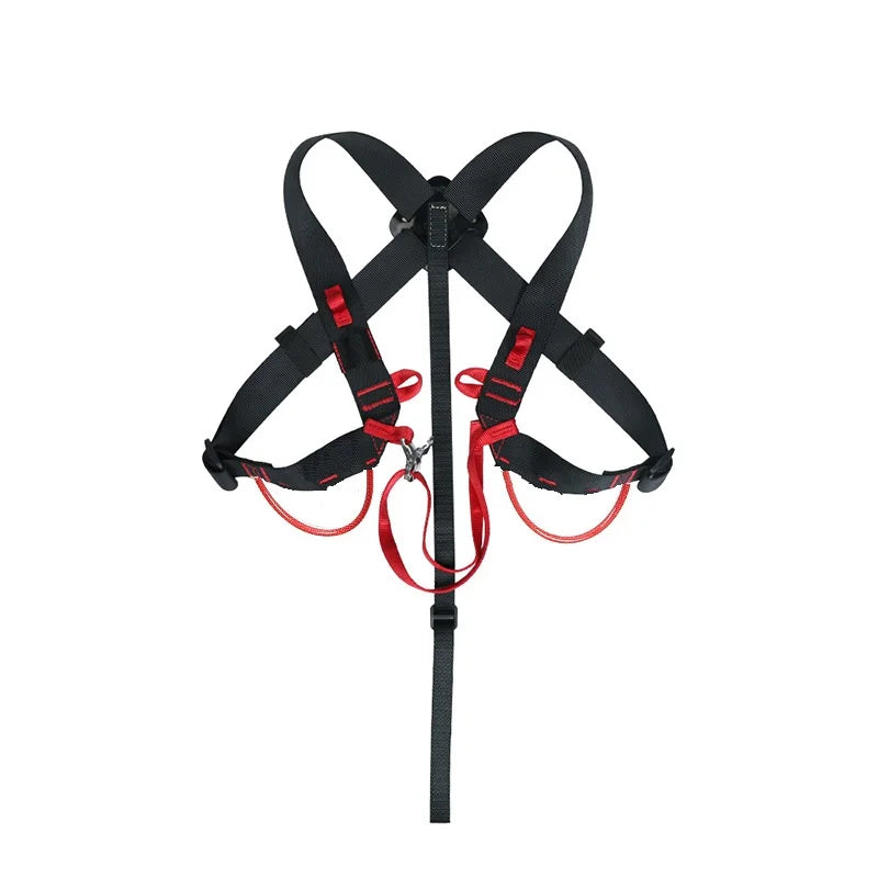 Rock Climbing Shoulder Girdles Adjustable Chest Safety Belt Harness