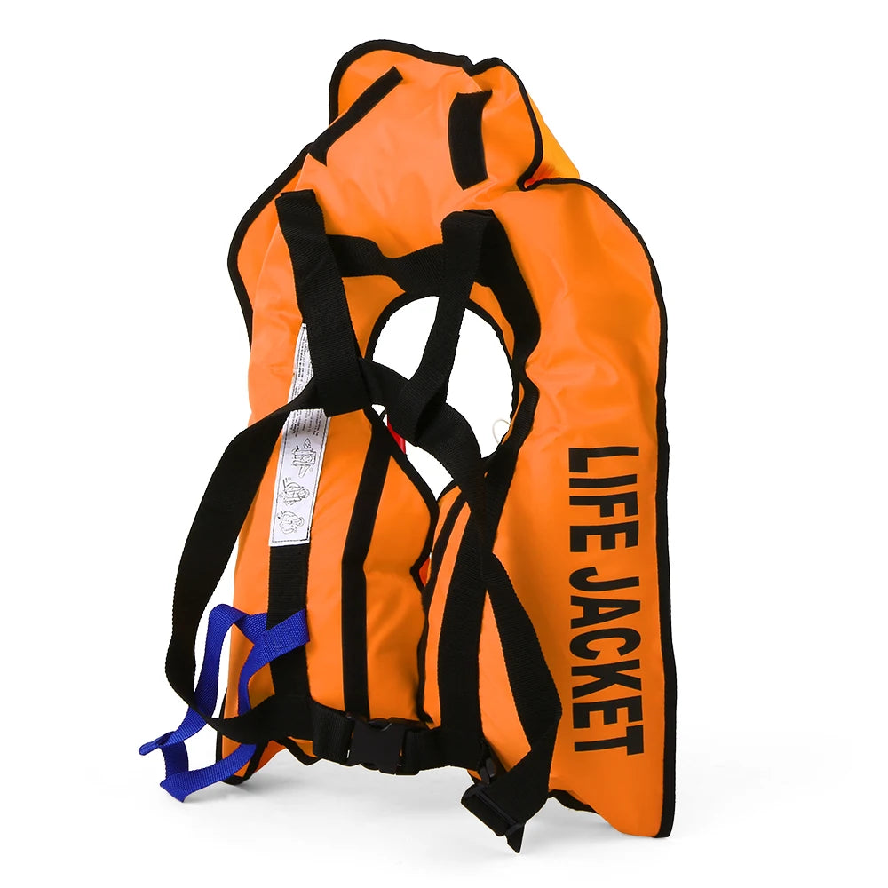 Manual Inflatable Life Jacket Adult Life Vest Water Sports Swimming Fishing Survival Jacket