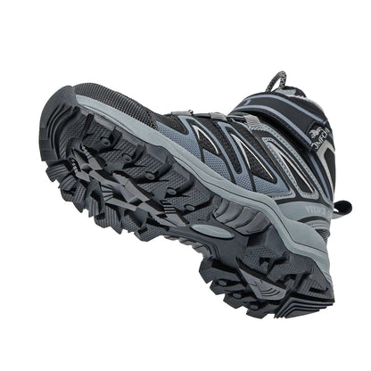 Kids Hiking Boots Boys Girls Outdoor Walking Climbing Sneaker Comfortable Snow Shoes Hiker Boot Antiskid Steel Buckle Sole