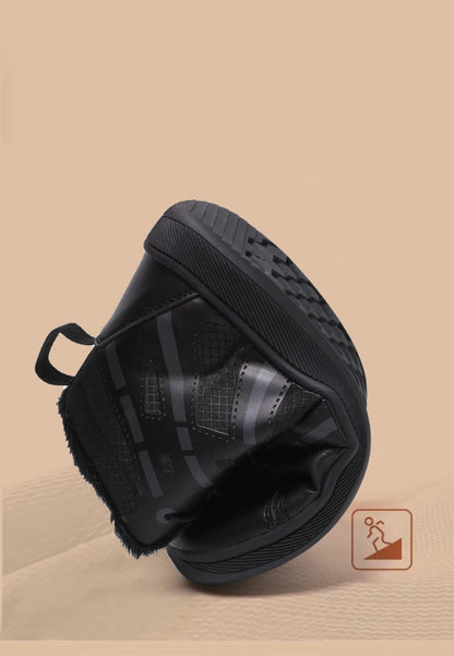Boys Girls Snow Boots Waterproof Winter Shoes Kids Barefoot Shoes Winter Wide Toe Sneakers Warm Snow Boots Lightweight Non-slip