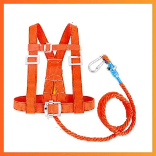 Adjustable Safety Belt Aerial Work External Wall Rescue Protection Safety Rope Outdoor Climbing Safety Harness