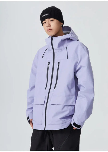 Outdoor Winter Skiing Jacket 2025 Man Snowfield Sport Tops Couple Ski Cold Coat Pro Warm Waterproof Woman Snow Tracksuit Clothes
