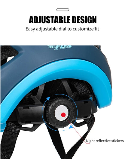 BATFOX Kids Full Face bike helmet Detachable Downhill Children Cycling Motorcycle Skateboard Sports Racing Racing Bicycle helmet
