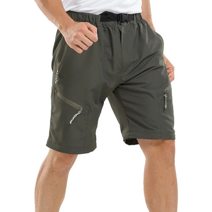 Quick Dry Waterproof Detachable Shorts Cargo Trousers for Men and Women