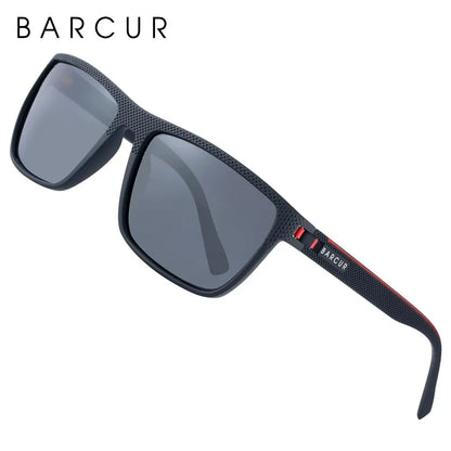 TR90 Polarized Sunglasses Men Women - Lightweight UV400 Sports Eyewear Anti-Reflective