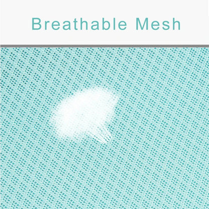 breathable mesh fabric.