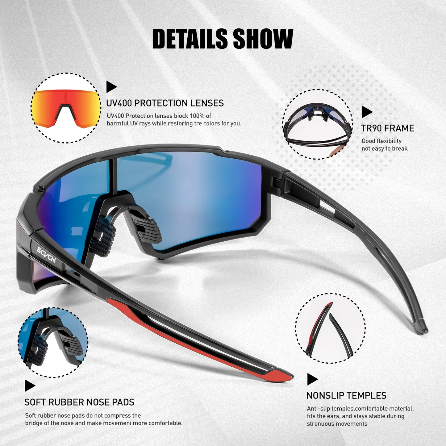 cycling sunglasses features