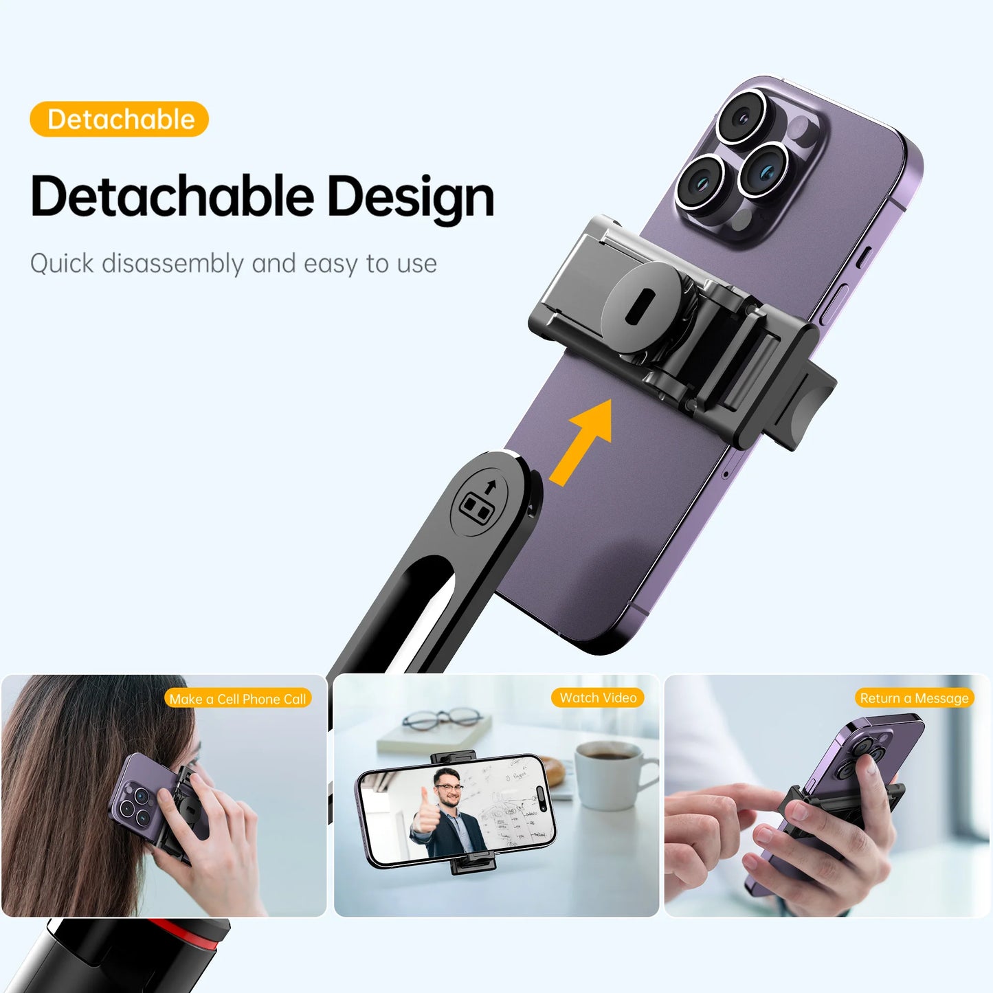 Swappable phone mount for quick device switching