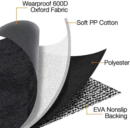 materials used in Car Back Seat Protector for Dogs